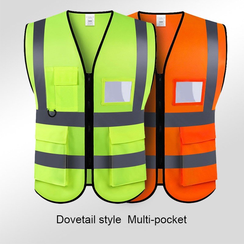 Öryggisvesti með mikilli sýnileika