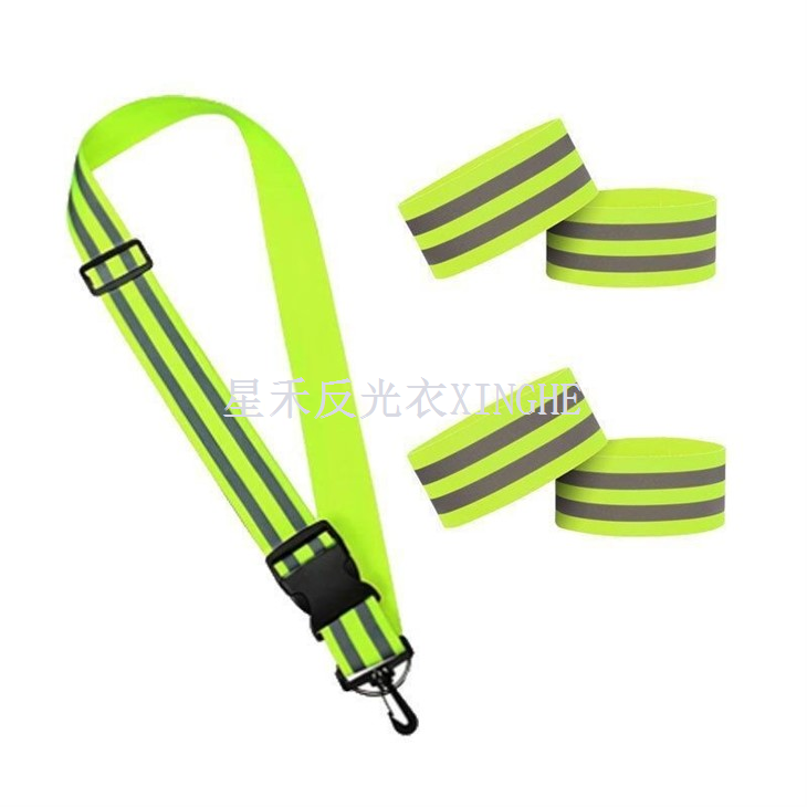 HiVisible endurskinsbelti fyrir Running Army PT Belt endurskinshlaupabúnað